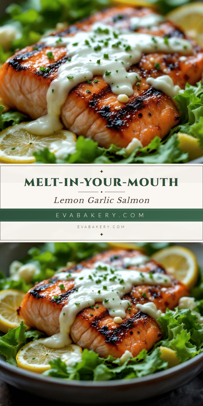 lemon garlic butter grilled salmon recipe