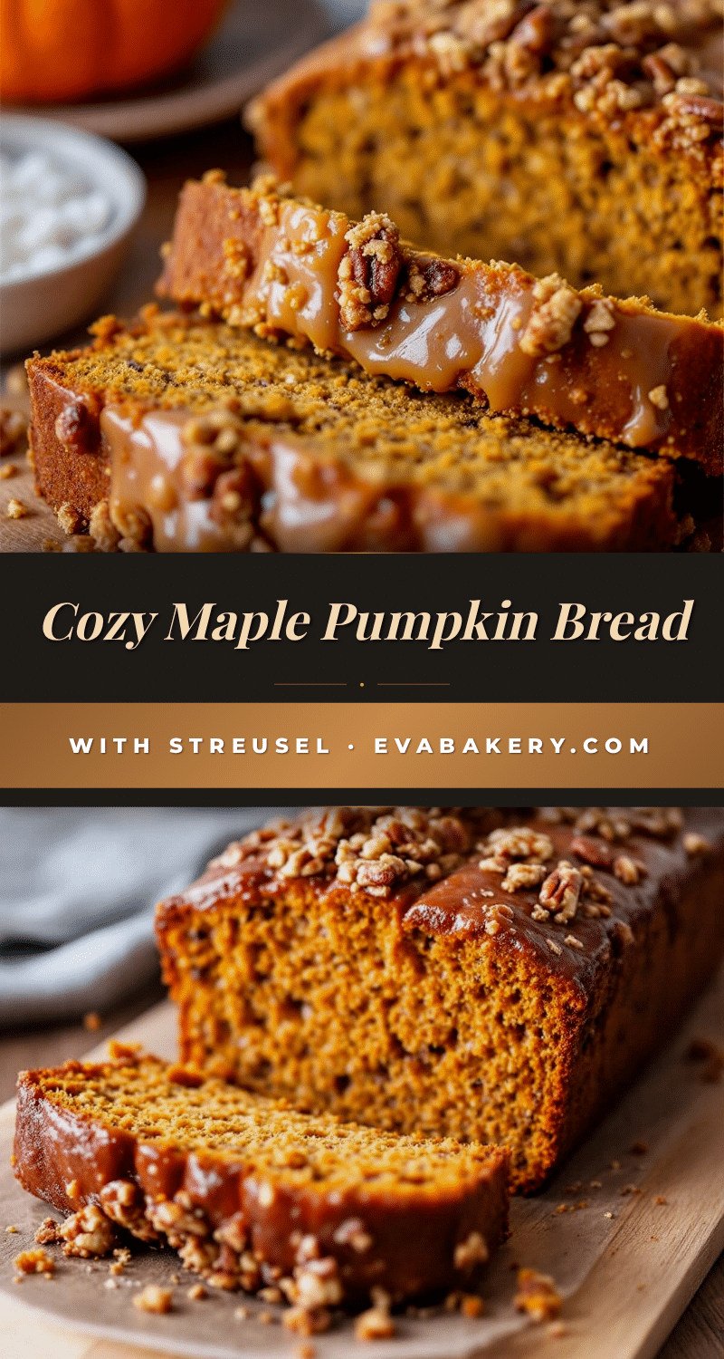 maple glazed pumpkin bread recipe
