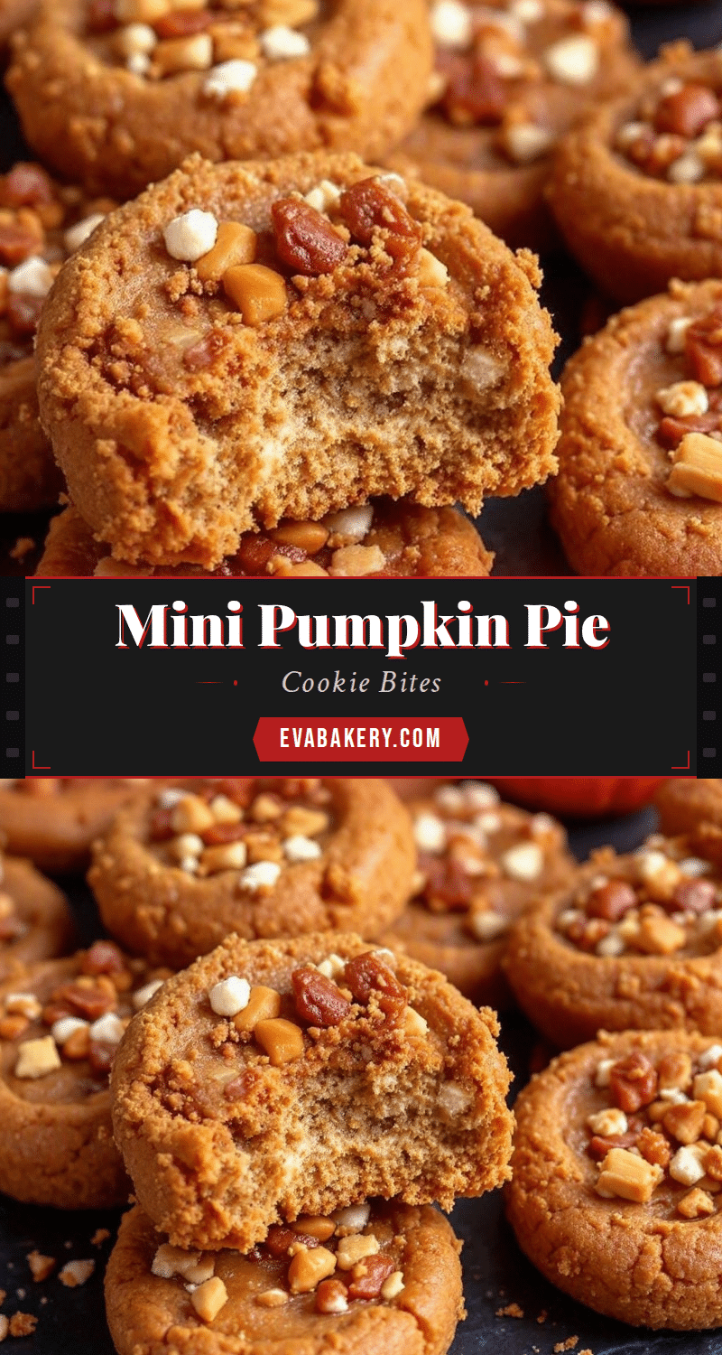 mini pumpkin pie cookies recipe