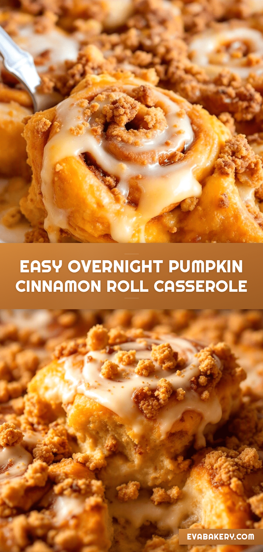 pumpkin cinnamon roll casserole recipe