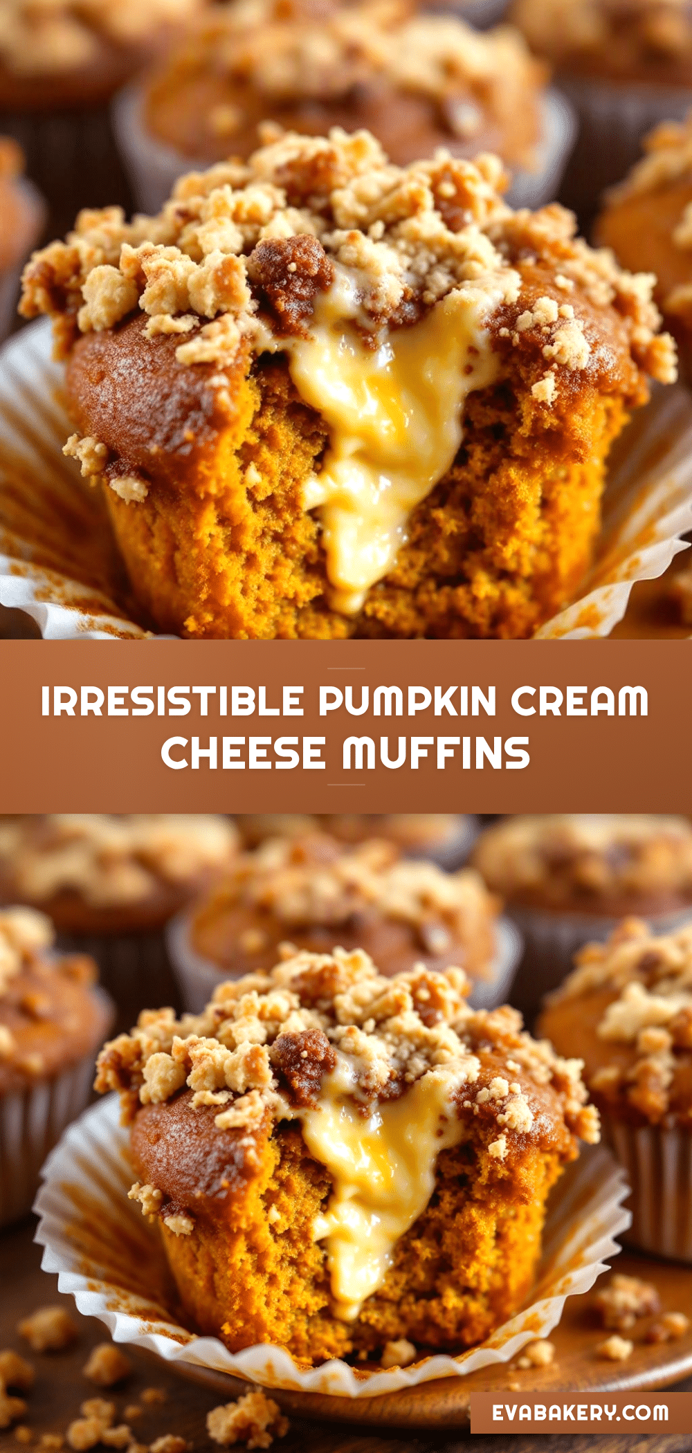 pumpkin cream cheese muffins recipe