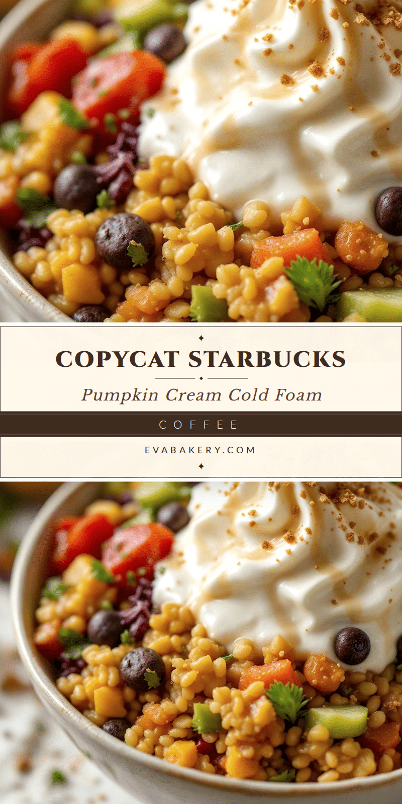 pumpkin cream cold foam coffee recipe