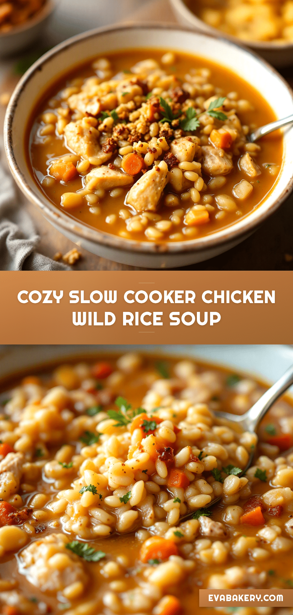 slow cooker chicken and wild rice soup recipe