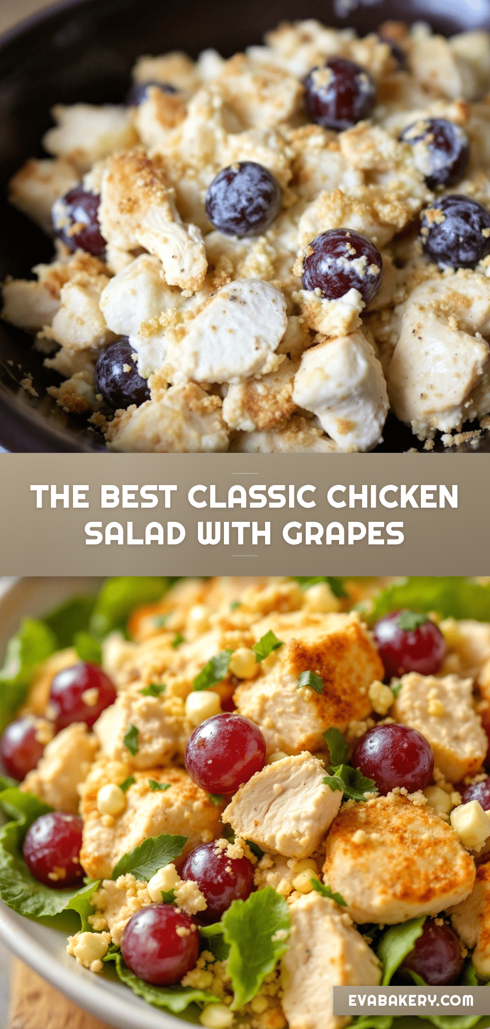 Southern chicken salad with grapes recipe