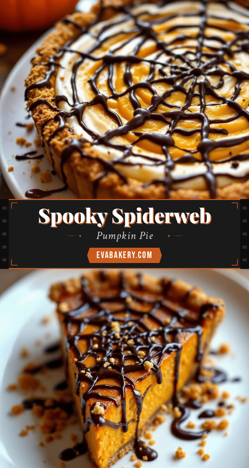 spiderweb pumpkin pie recipe
