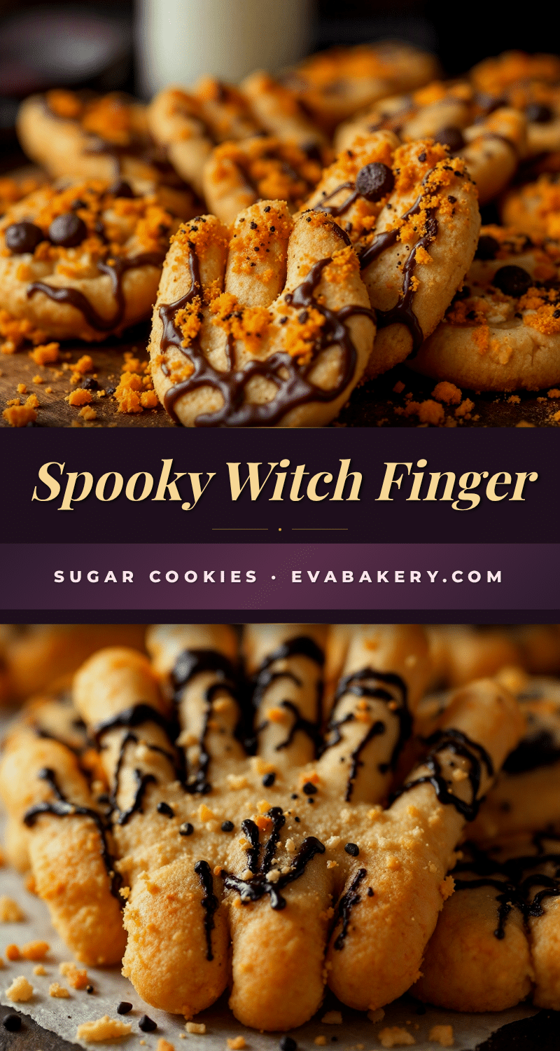 witch finger sugar cookies recipe