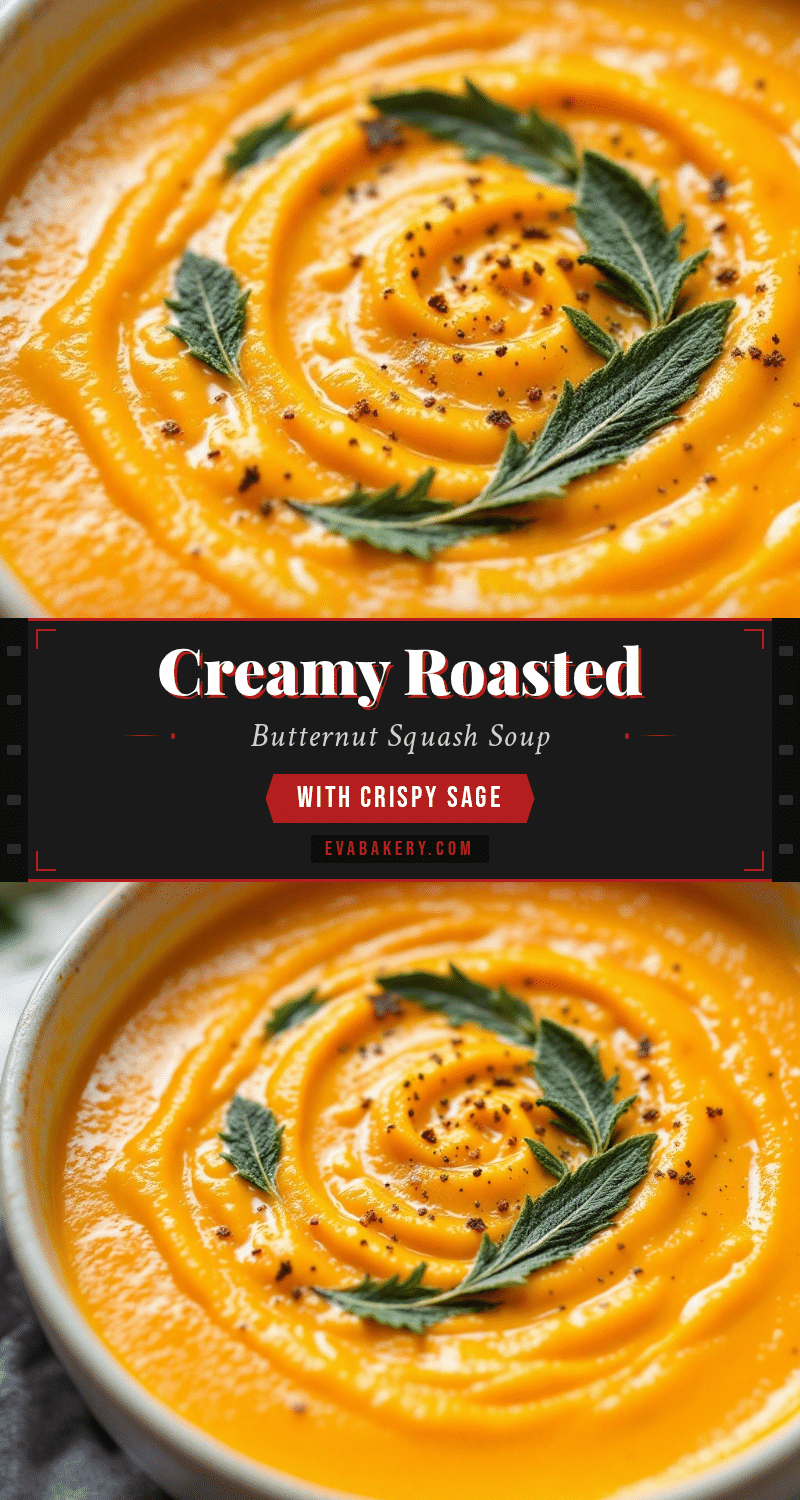 creamy roasted butternut squash soup recipe