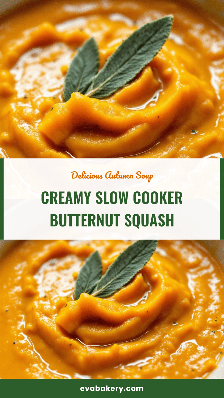 creamy slow cooker butternut squash soup recipe