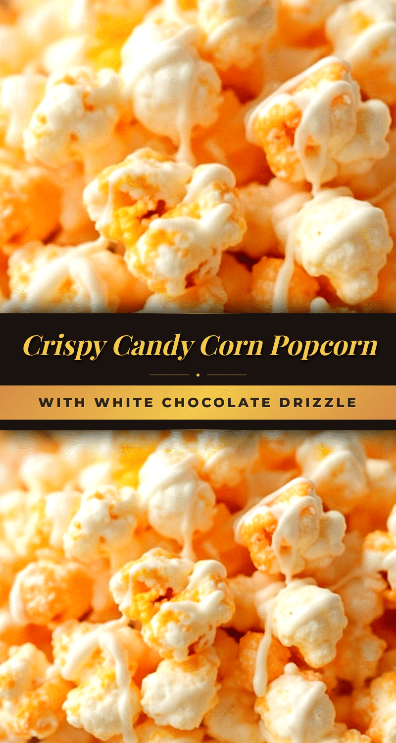 crispy candy corn popcorn recipe