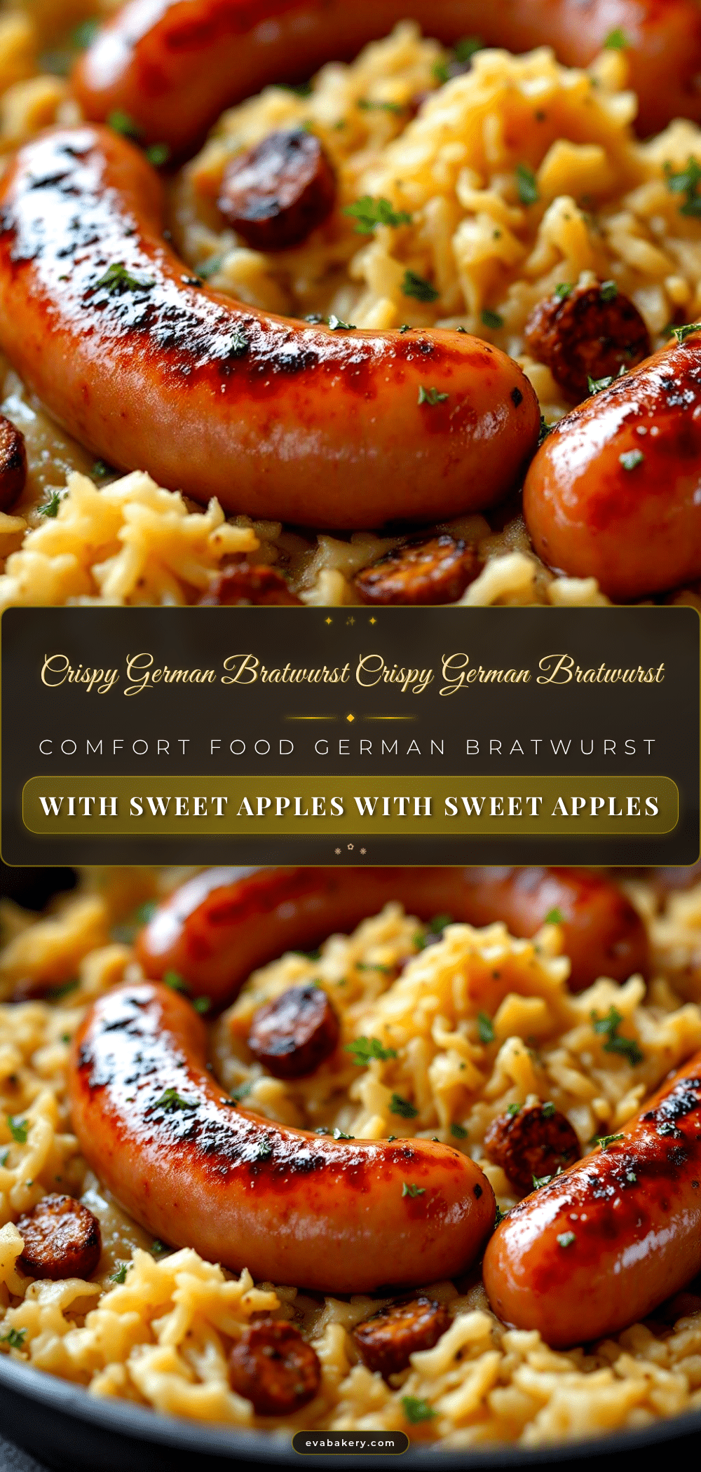 crispy german bratwurst skillet recipe