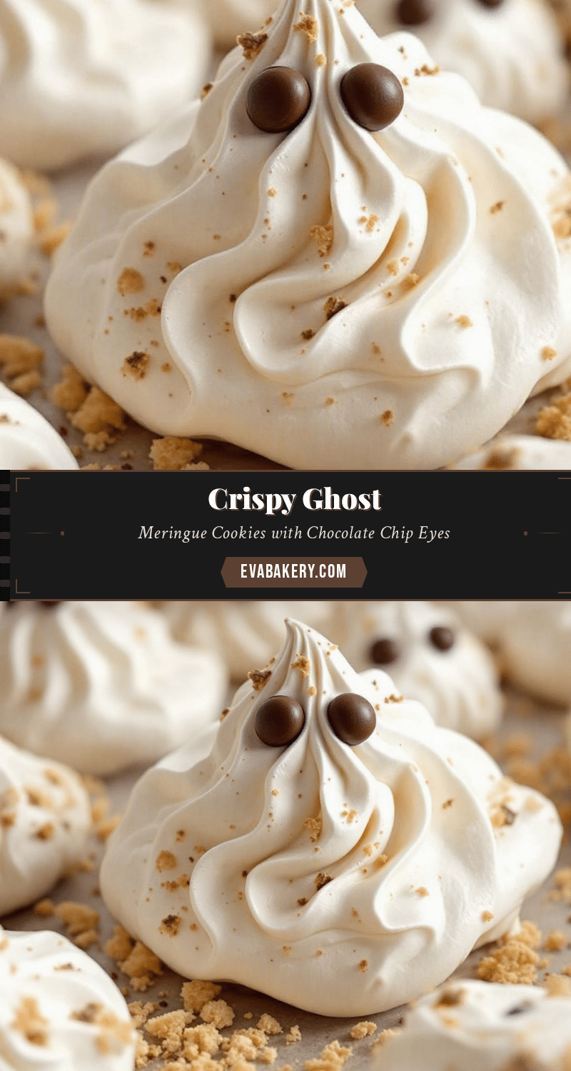 crispy ghost meringue cookies recipe