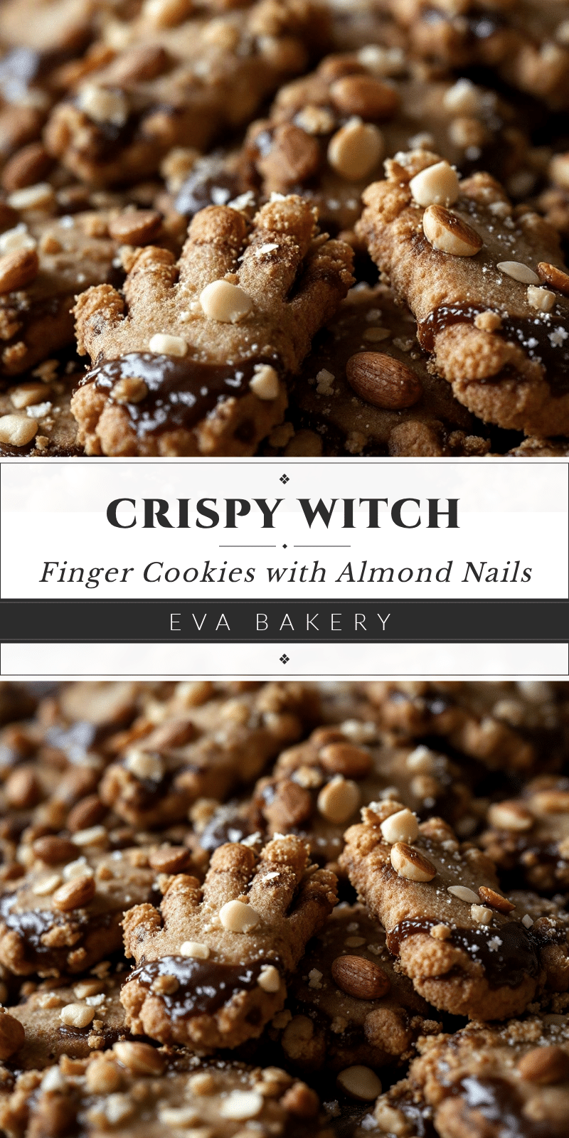 crispy witch finger cookies recipe