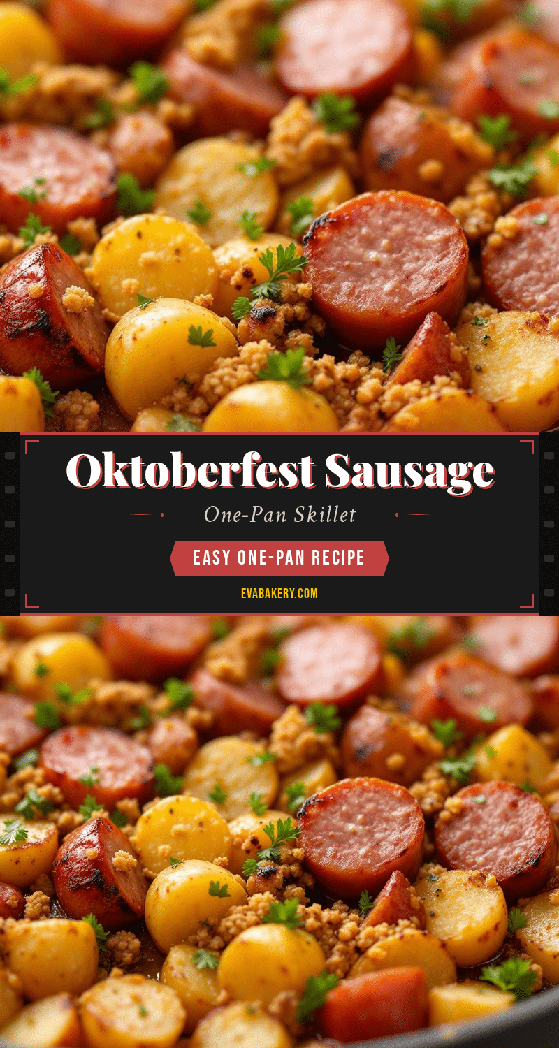 Easy One-Pan Oktoberfest Sausage Skillet recipe