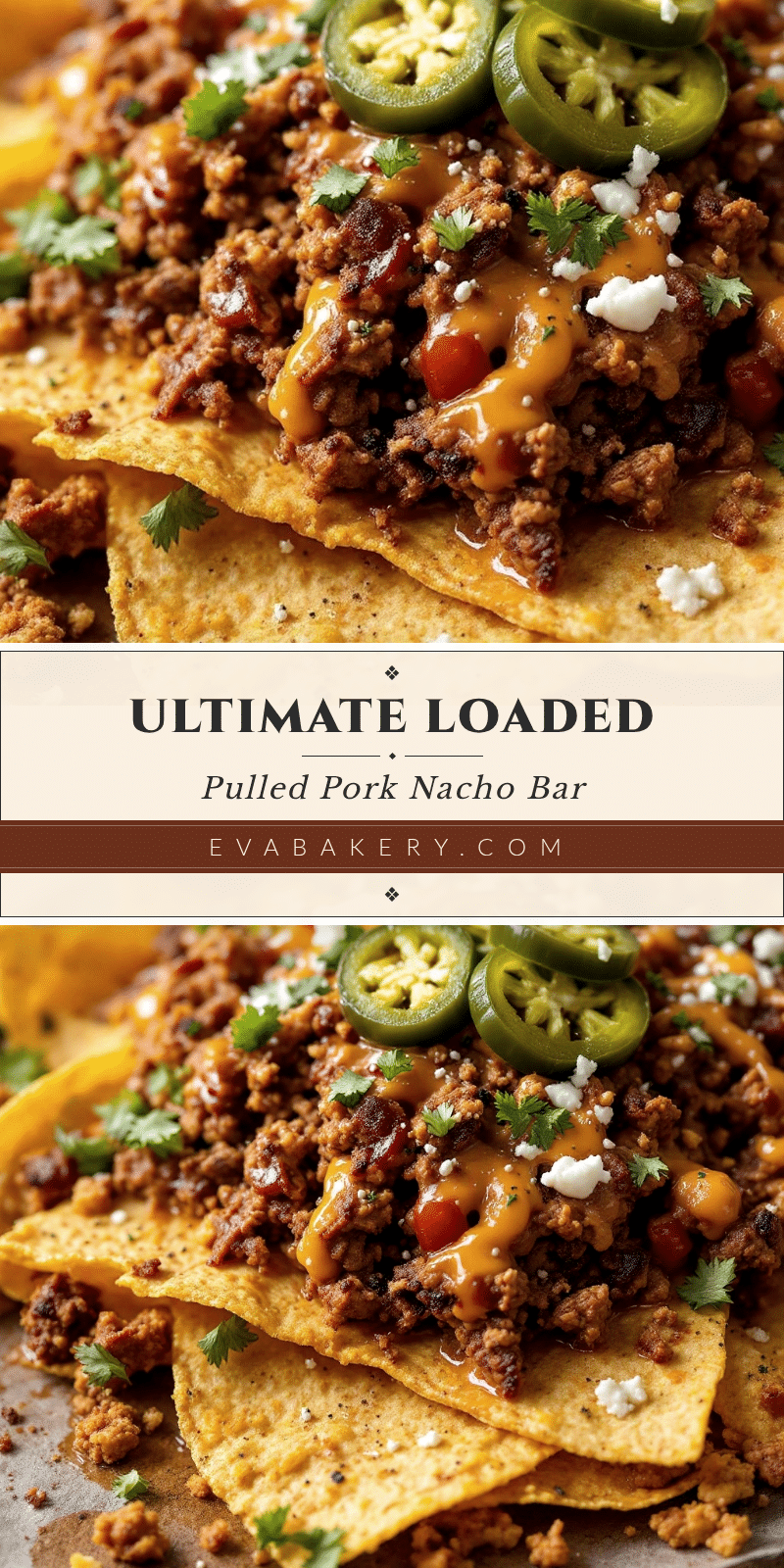 loaded pulled pork nacho bar recipe