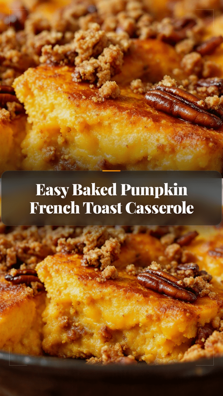 pumpkin french toast casserole recipe