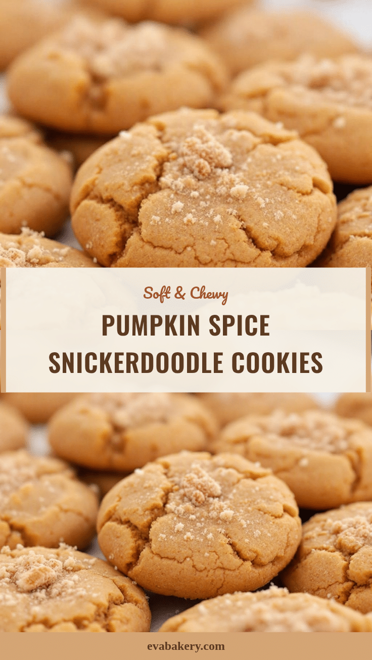 pumpkin spice snickerdoodle cookies recipe