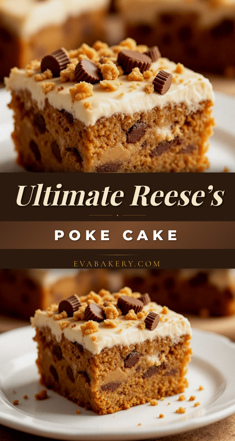 Reeses Poke Cake recipe