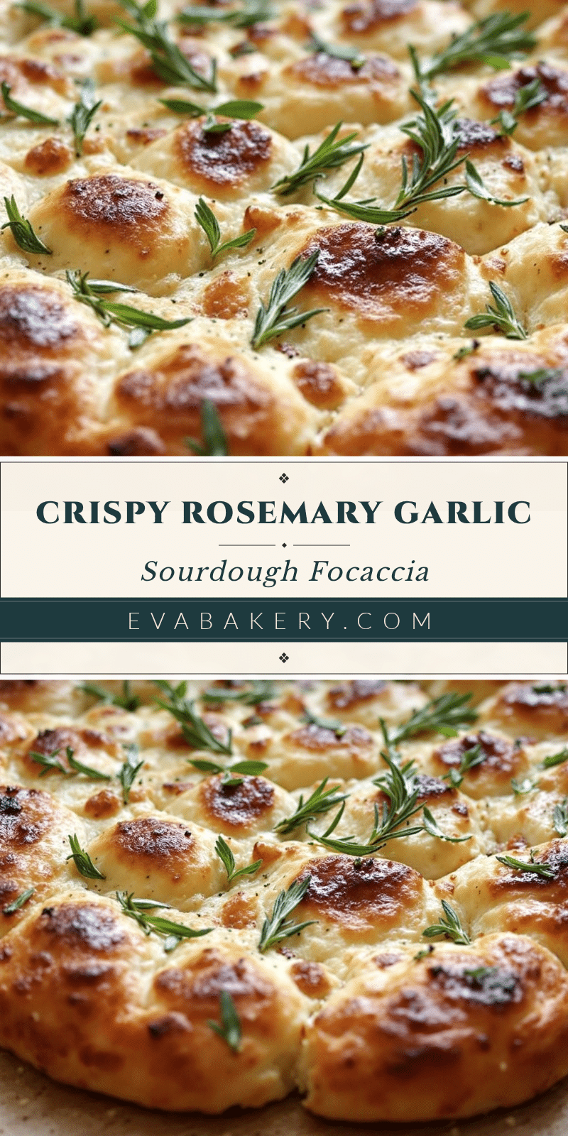 rosemary garlic sourdough focaccia recipe