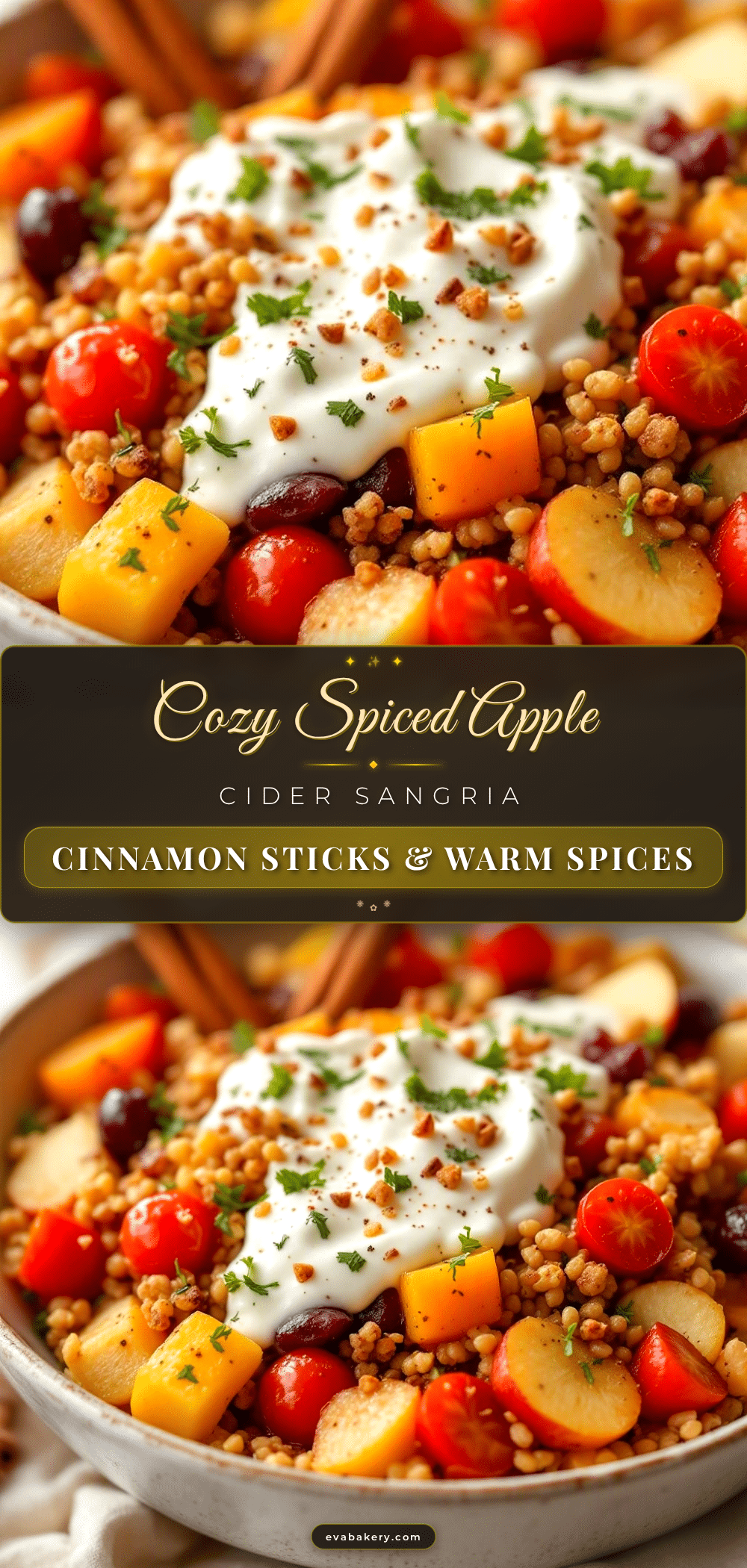 spiced apple cider sangria with cinnamon recipe