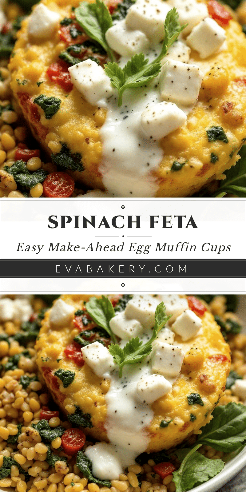 spinach feta egg muffin cups recipe
